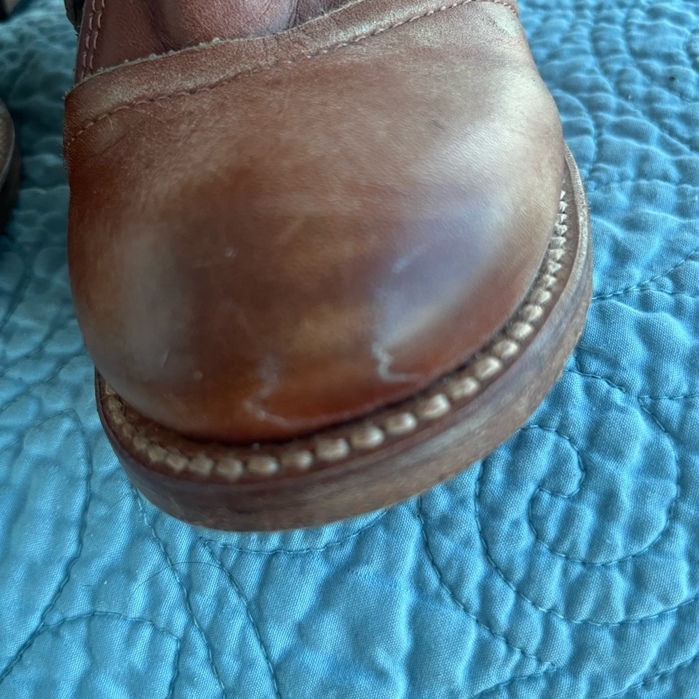 freebird Brown Leather Ankle Boots Balboa 8 - Picture 9 of 13
